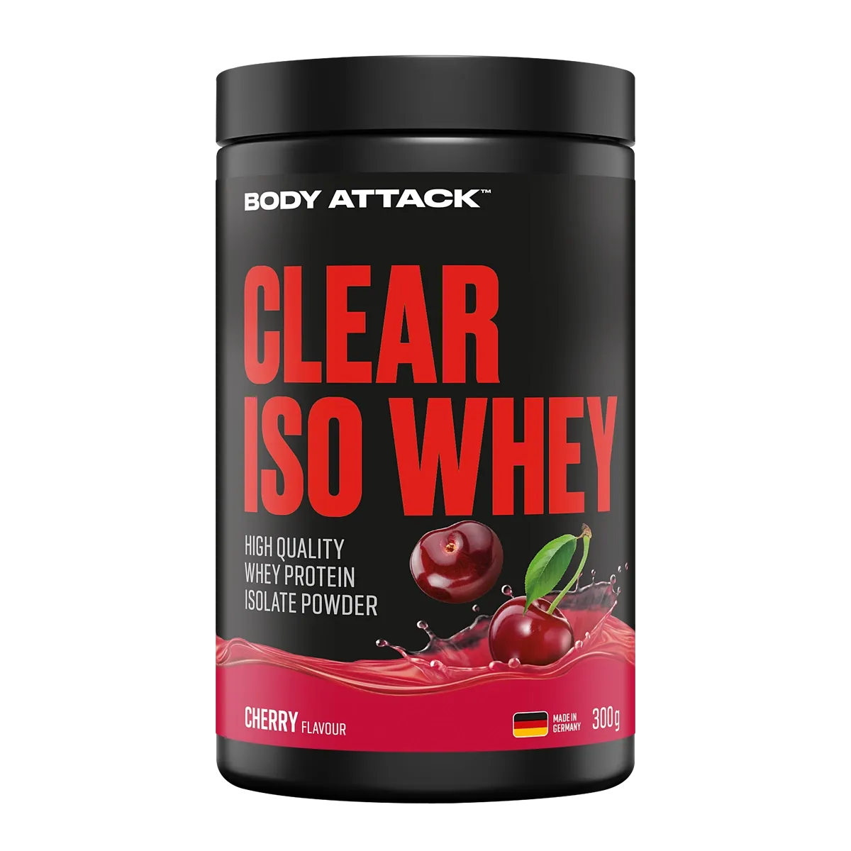 Body Attack Clear Iso Whey - Cherry Flavour