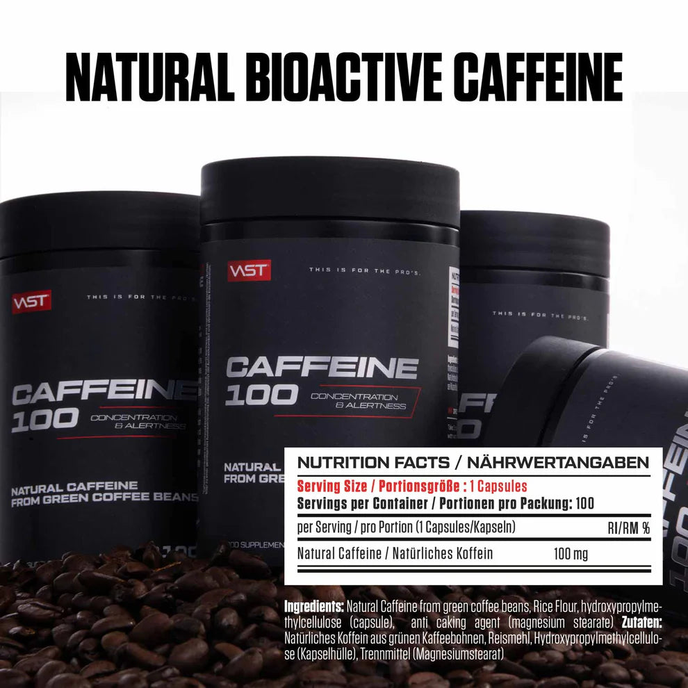 VAST Caffeine 100  Natural Caffeine from Coffee Beans