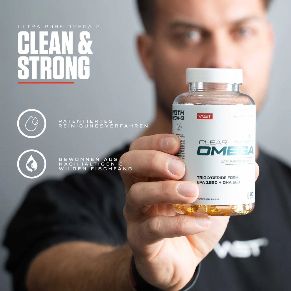 Clear Omega  ULTRA PURE OMEGA-3 FISHOIL