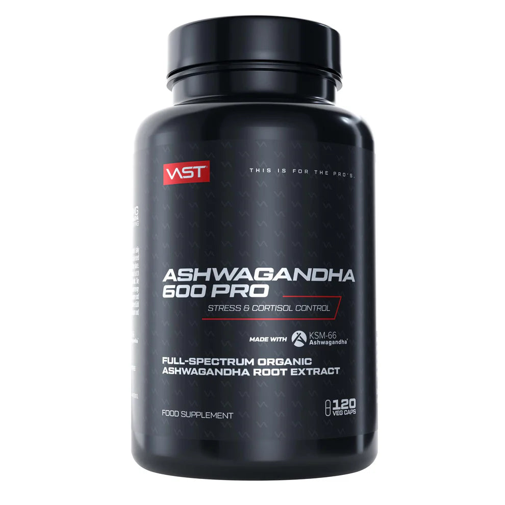 VAST Ashwagandha 600 PRO STRESS & CORTISOL CONTROL