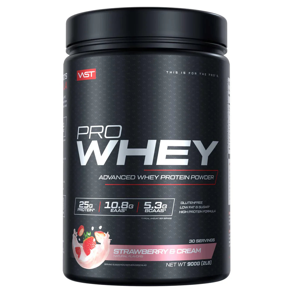 VAST PRO WHEY  ALL-IN ONE PREMIUM WHEY PROTEIN - Strawberry & Cream