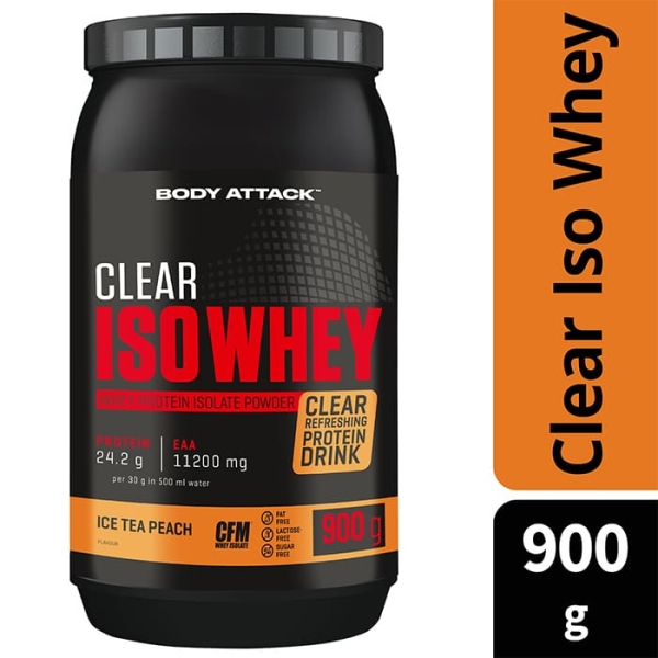 Body Attack  CLEAR ISO WHEY (900 g)